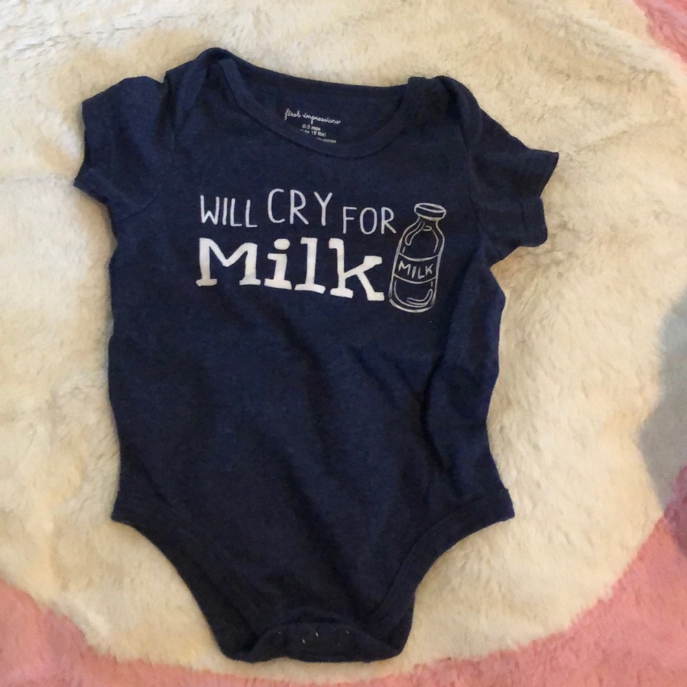 Plain onesie